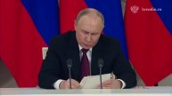 Заявление Владимира Путина для СМИ. «Мы предлагаем возобновить переговоры» Глава Российского госуда