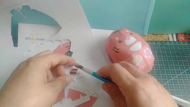 Тигрята из бумаги своими руками.