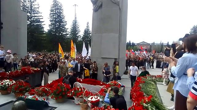 Монумент Славы/Вечный Огонь/Новосибирск/09.05.2025🔥