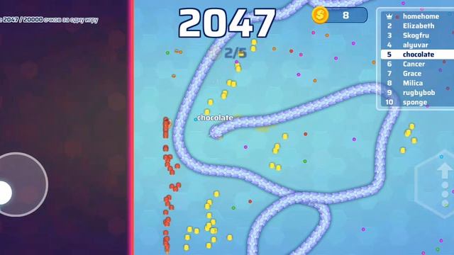 игра "snake.io"(2часть)