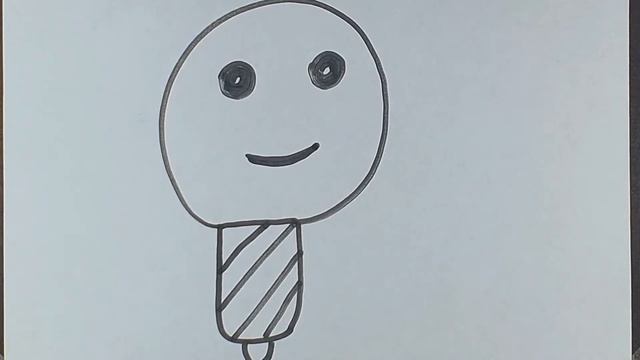 Bolalar uchun lampochka chizish /Рисуем лампочку для детей/Draw a light bulb
