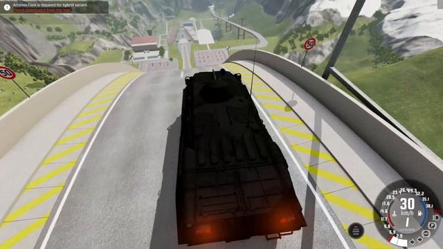 Они ну очень разные... Прыжки в длинну в Beamng Drive
