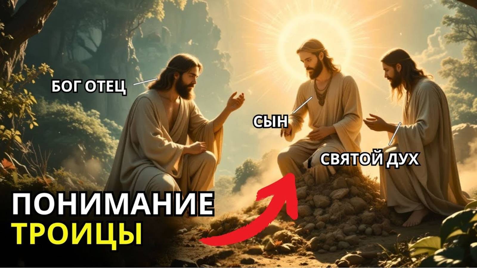 ТРОИЦА – Простое Объяснение. РАЗБИРАЕМ сложную тему Троицы ПРОСТЫМИ словами!