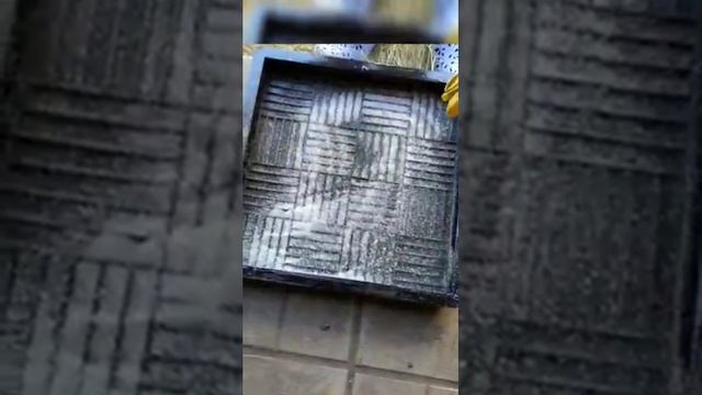 Светоотражающая тротуарная плитка своими руками.