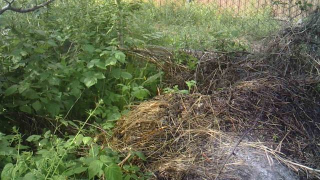 Орошение компостной кучи