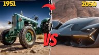От трактора до гиперкара ✓ БЕЗУМНАЯ эволюция Lamborghini (1951–2050) 🤯👍🚀👇