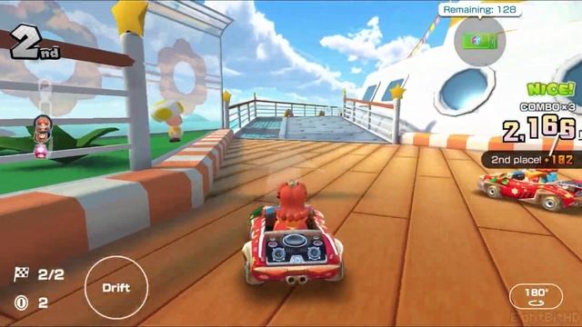 Mario Kart Tour -GCN Daisy Cruiser- Daisy Gameplay