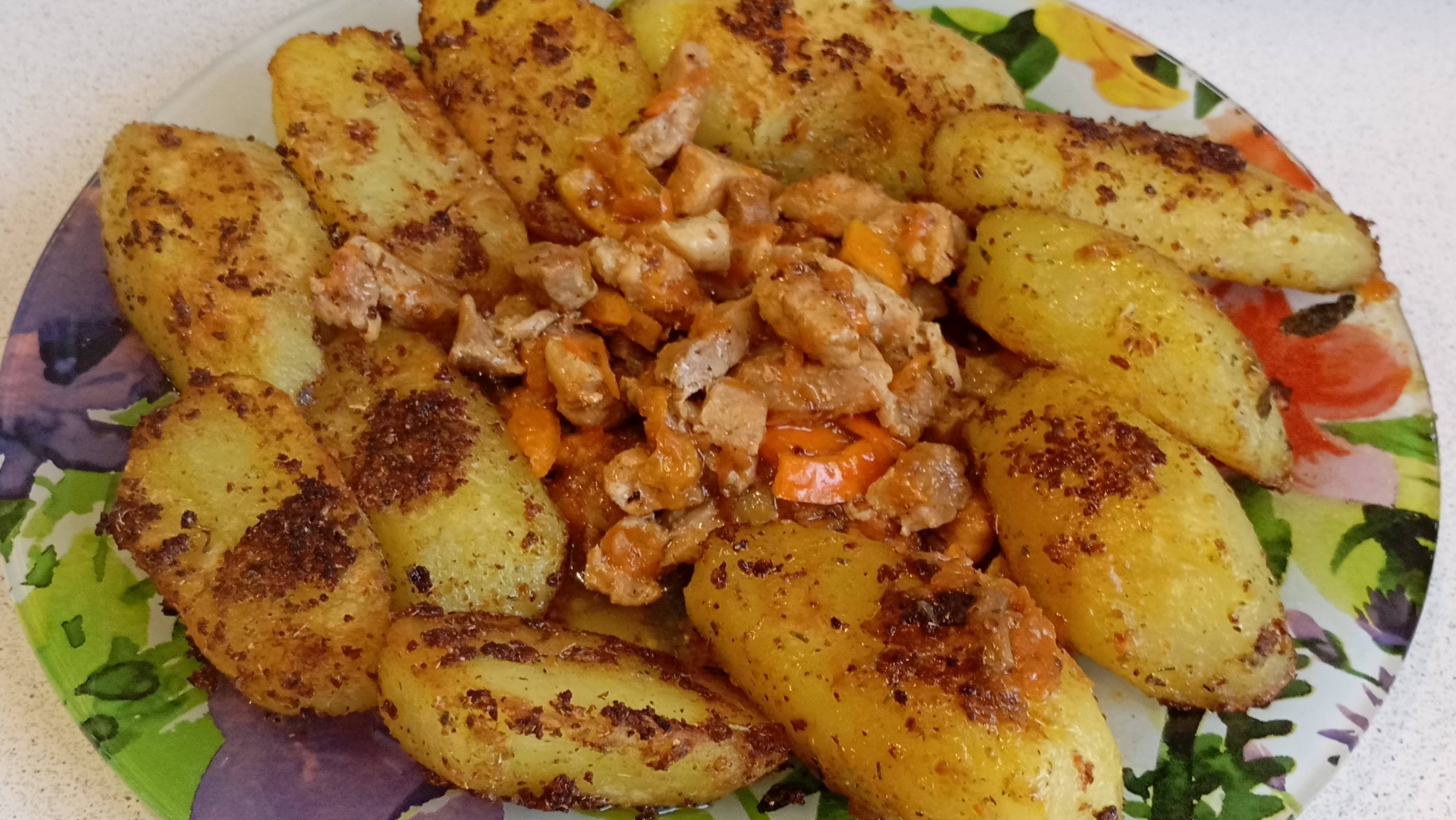 Такой вкусный гуляш, готовит только мой муж.