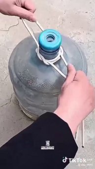 Несколько бутылочных узлов.