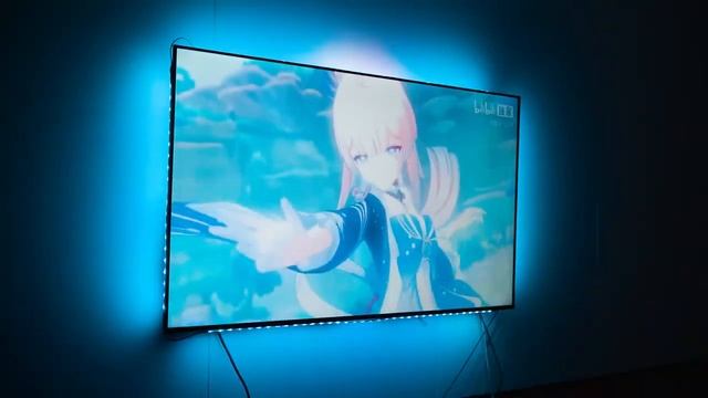 Амбилайт светодиодная лента MOES Ambilight 4K Wi-Fi HDMI 2.0b Sync Box д?