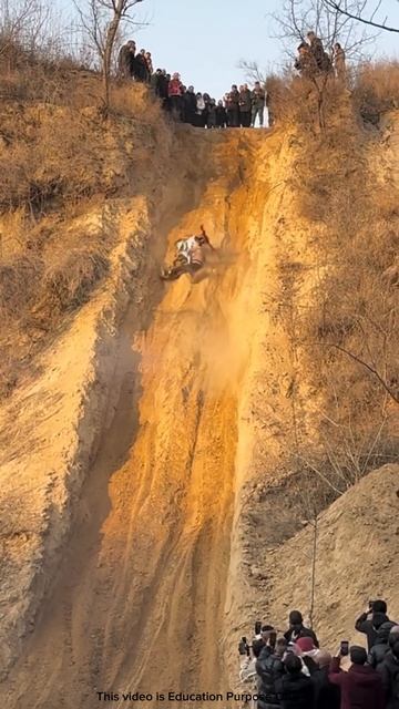 Climbed a Motorcycle and Car up a Mountain #shortsvideo