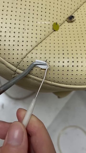 Burnt sofa or seat repair tips #shortsvideo