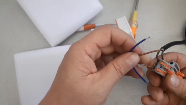 Как подключить потолочный LED светильник...Led плафон...