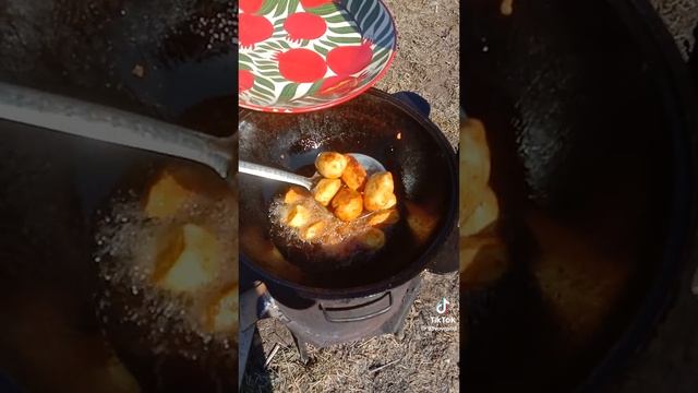 Куриные голени с картошкой в казане 🐔