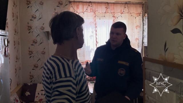 Дом без пожара - продолжение акции в Наровлянском райо