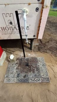 Вывел воду на улицу