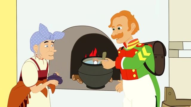 Русские народные сказки Каша из топора Александр Афанасьев школьная литература 1-2 класс