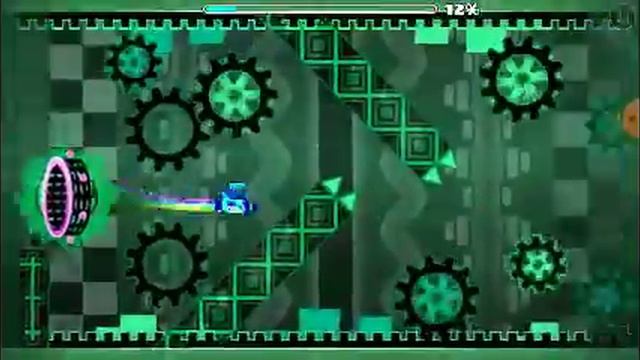 Мой первый невозможный уровень.Geometry dash#8