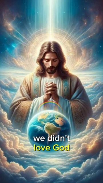 Бог любит тебя 😇🌈💓🙏😻 God loves you
