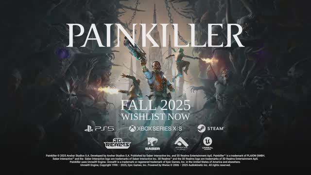 Painkiller - Official Trailer ｜ Galaxies Gaming Showcase 2025