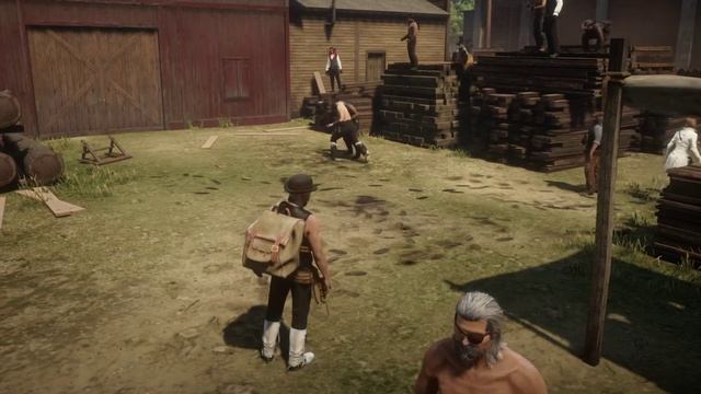 кулачный бой 5 RDR2 (Frontier)