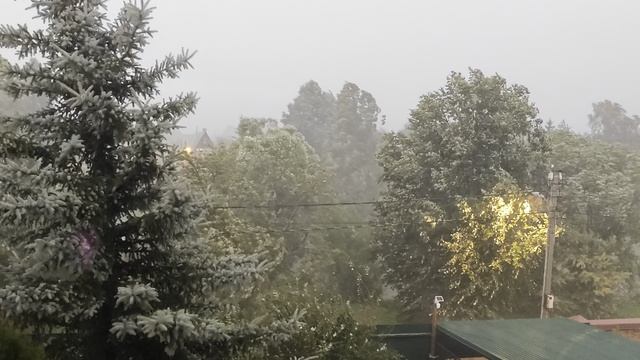 Гроза и шквальный ветер