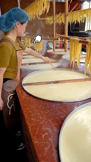 Chinese Making What from Milk? #shortsvideo