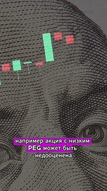 Что показывает мультипликатор PEG? #инвестиции #акции #д