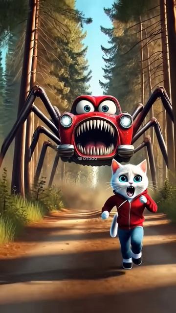 Dad Truck toy  killed Cat from zombie 🙀 #cat #catsoftiktok #shortsfeed #trendingshorts #viralshorts