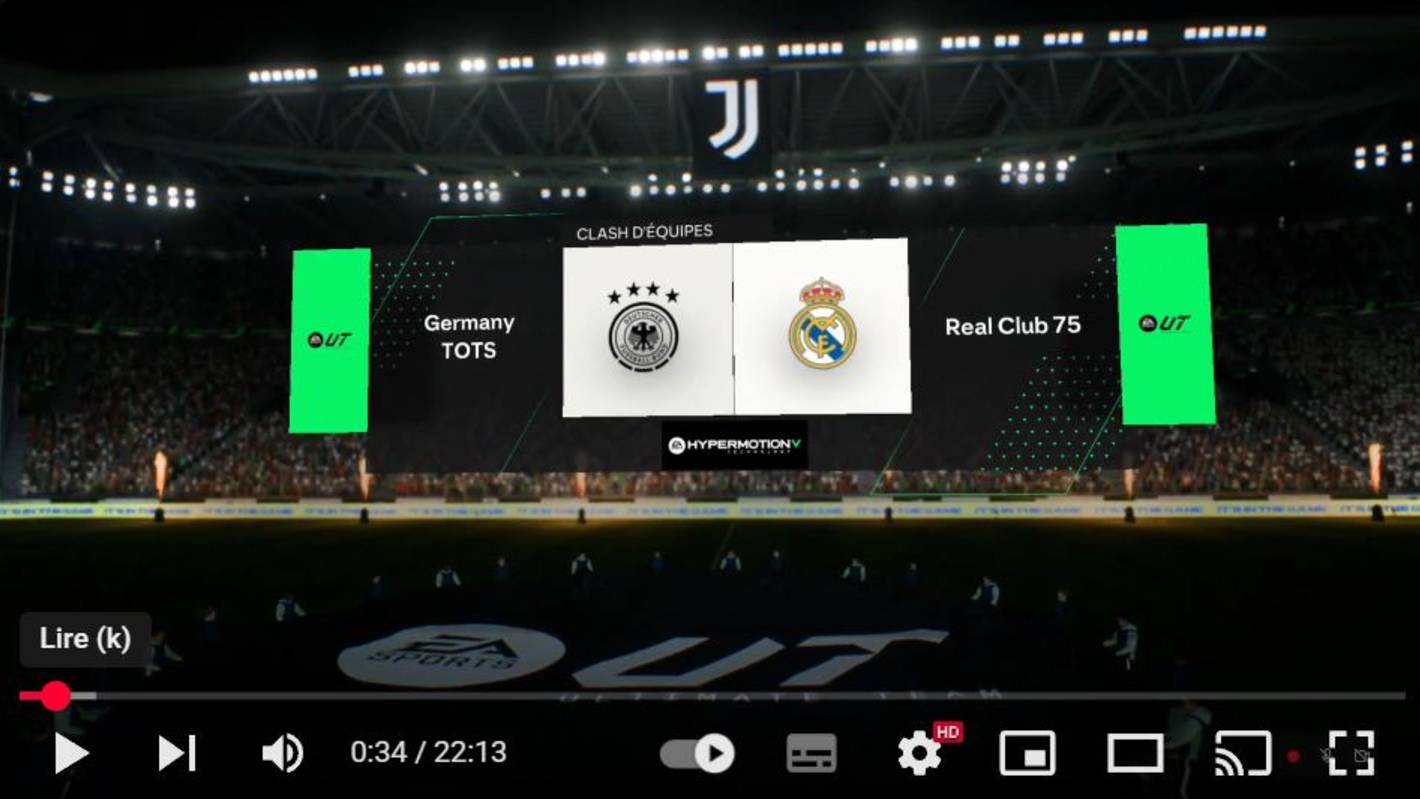Clash Equipe • Germany TOTS 🆚 Real Club 75