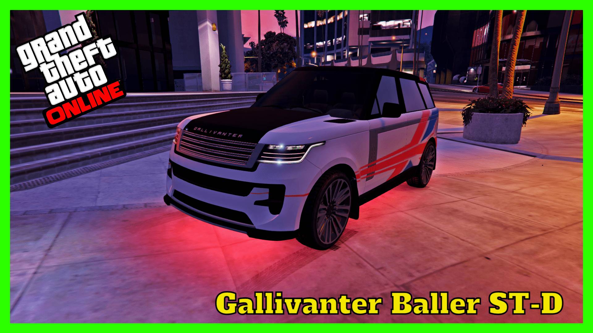 GALLIVANTER BALLER ST-D ЛУЧШИЙ ПРЕМИАЛЬНЫЙ ВНЕДОРОЖНИК ОБЗОР ТЮНИНГ GTA ONLINE #396