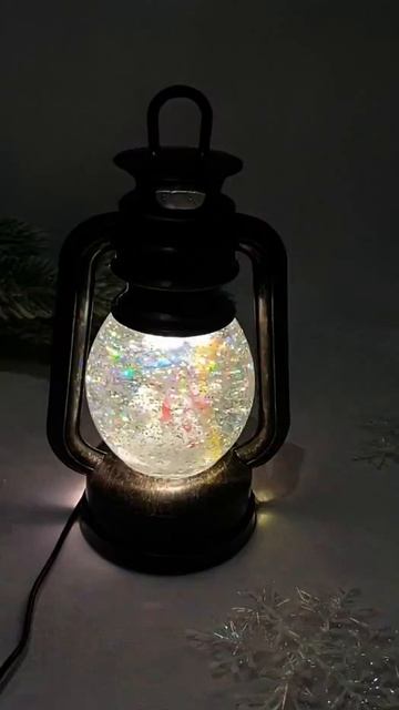 Лампа ночник фонарь новогодний