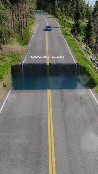 Cars vs Water Pit Crash - BeamNG.drive