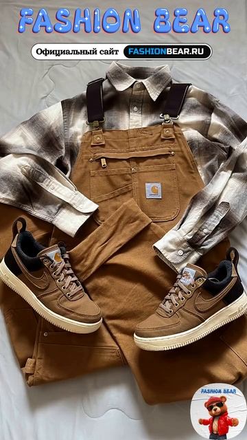 Кроссовки Carhartt WIP x Nike Air Force 1 LOW