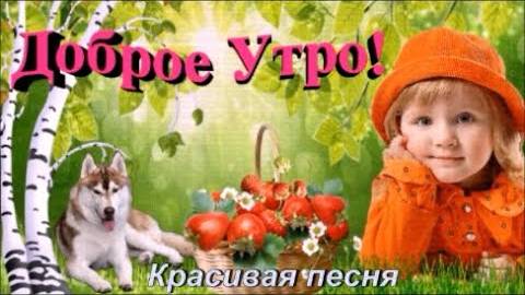 Доброе Утро! Хорошего Дня и Прекрасного Настроения! Музыкальная Открытка Пожелан