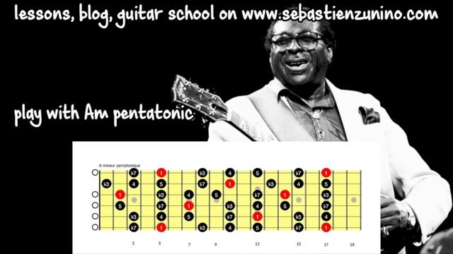 1 Bluesy Groove Blues Backing Track Jam in A