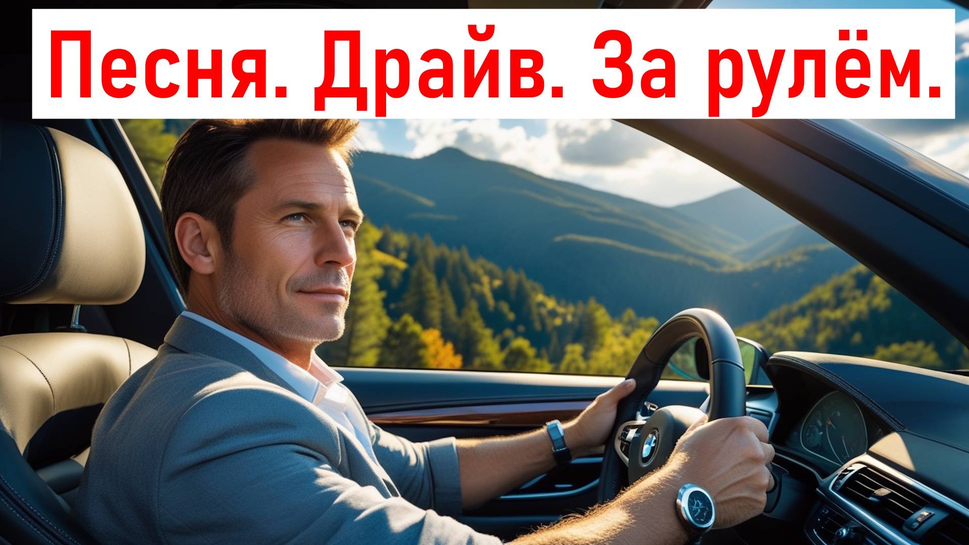 Блюз рок. Когда тоска, сажусь за руль. Песня