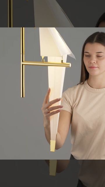 Подвесной светодиодный светильник Moderli V3073 5PL Birds | Ос