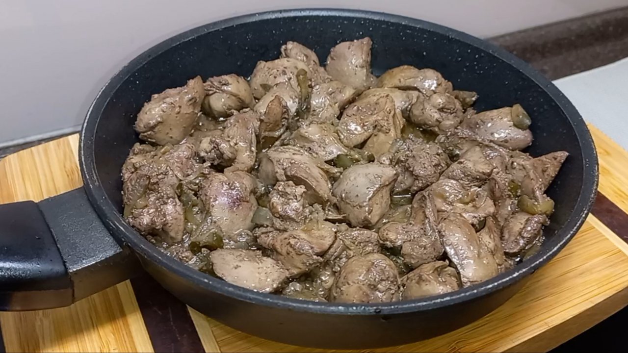Куриная печень Как Вкусно приготовить Куриную печень  - 100% мягкая и сочная!