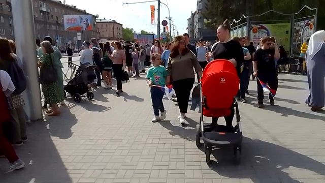 После Парада Победы/ Красный Проспект/ Новосибирск/09.05.2025