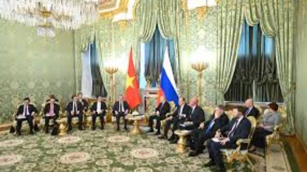 Владимир Путин на встрече с генеральным секретарем компартии Вьетнама процитировал слова из советско