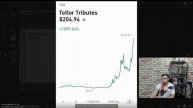 TRB Монета прогноз +1599% прибыль.
