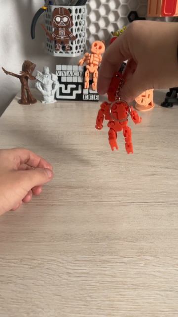 ссылки в описании/комменте_Брелок Скелетон (Skeleton свободное движение) антистресс