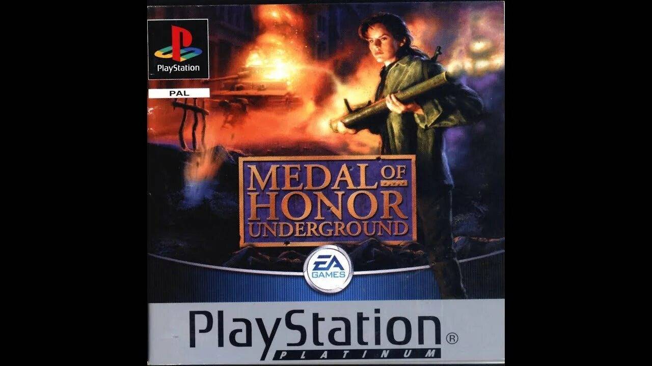 Medal of Honor: Underground PS 0NE прохождение на русском языке часть 1 #medalofhonor #sony