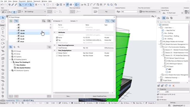 M7U1C  Session 3  PreConstruction Modeling - IFC Model Data Delivery