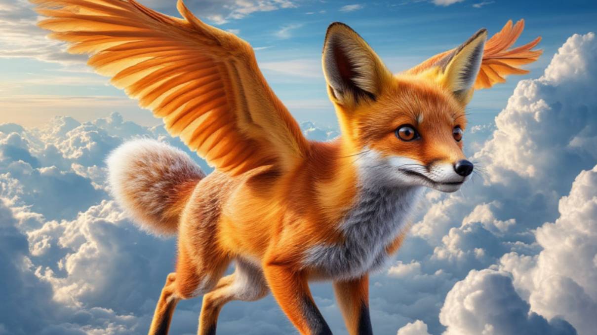 Starry, little fox!