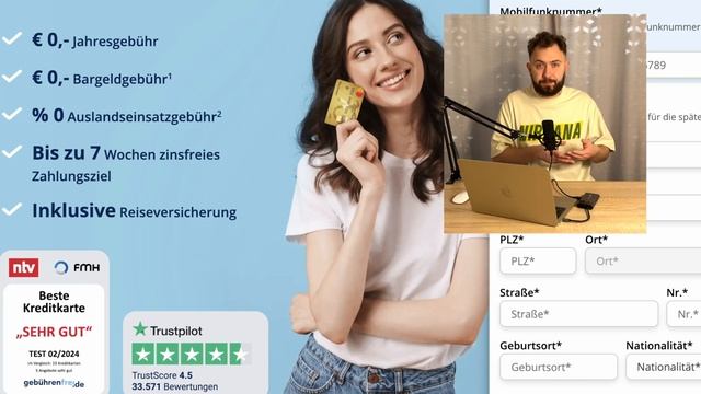 Самая ЛУЧШАЯ КРЕДИТНАЯ КАРТА в Германии! Расплачивайт