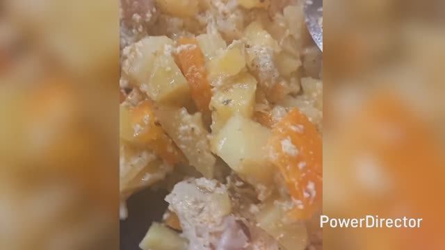 Тушёное мясо в банке с картошкой !