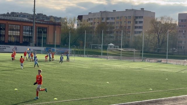 Коломяги-2 (2013) vs Заневский (2013), Первенство СПб 25, Лига Б, 10.05.25, 1 этап, 4 тур, 1 тайм