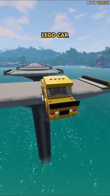 Car Vs Broken Bridge 🥲 #beamngdrive #games #car